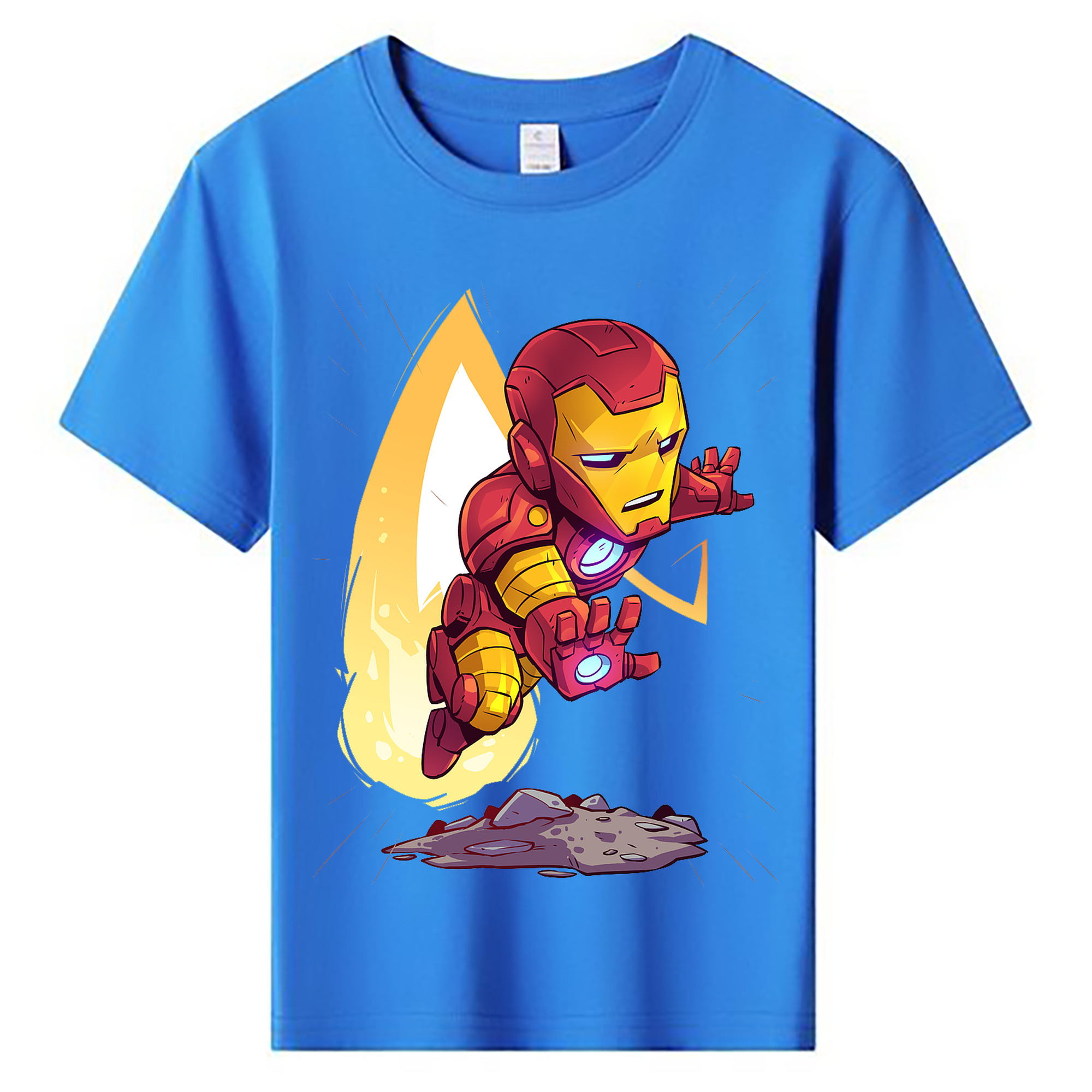 （画像用） アベンジャーズ The Avengers 綿100％キッズTシャツ（フロントプリント）